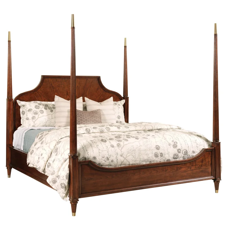 American Drew | ADDISON DUNCAN CAL-KING POSTER BED - COMPLETE