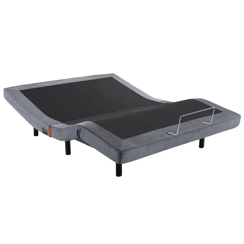 Queen Livington (MODEL:AB230) Fabric Adjustable Bed - Charcoal