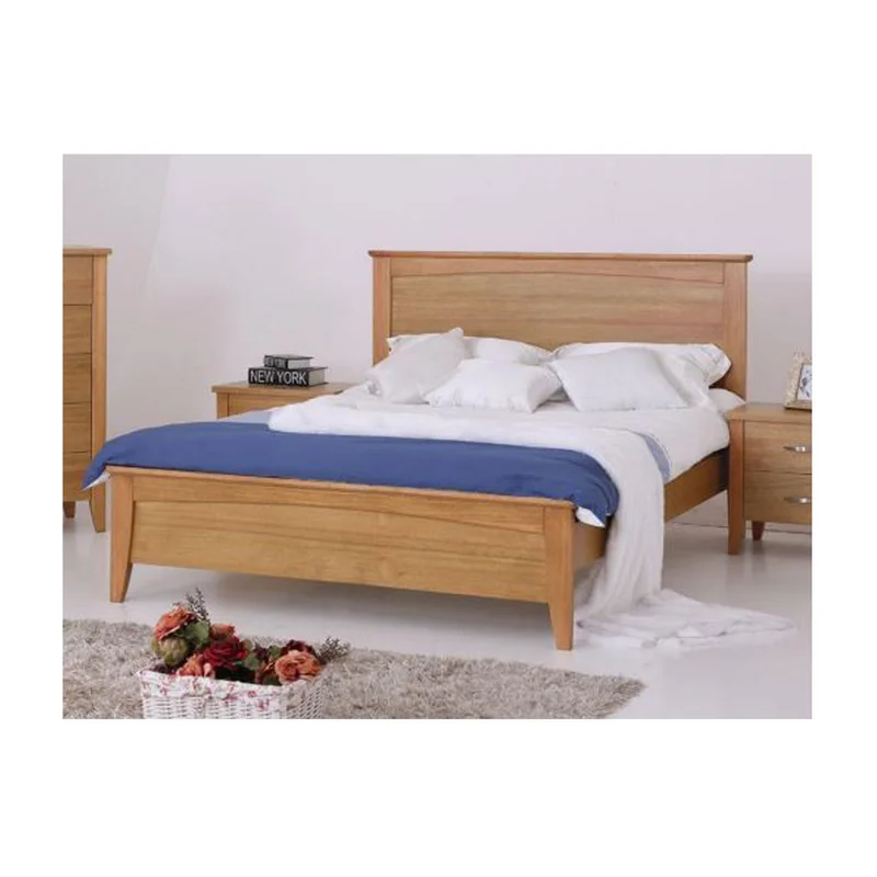 Double Muro Hardwood Bed Frame - (MODEL:3-15-19-20-1) - As Pictured