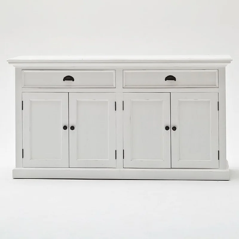 Halifax Mahogany Timber 4 Door 2 Drawer Buffet Sideboard
