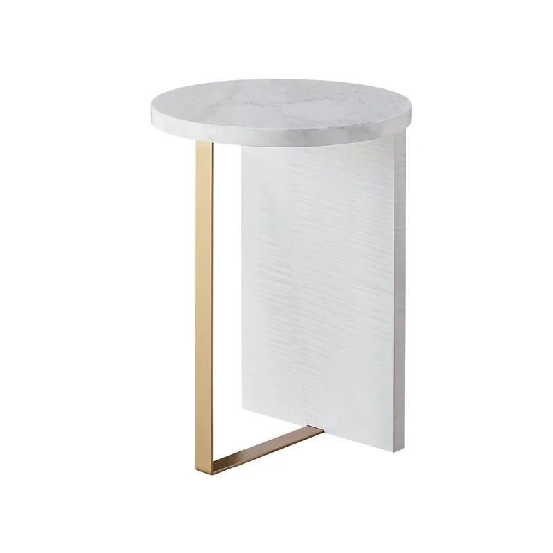 Tranquility / Miranda Kerr Home - Reverie Round Accent Table - White