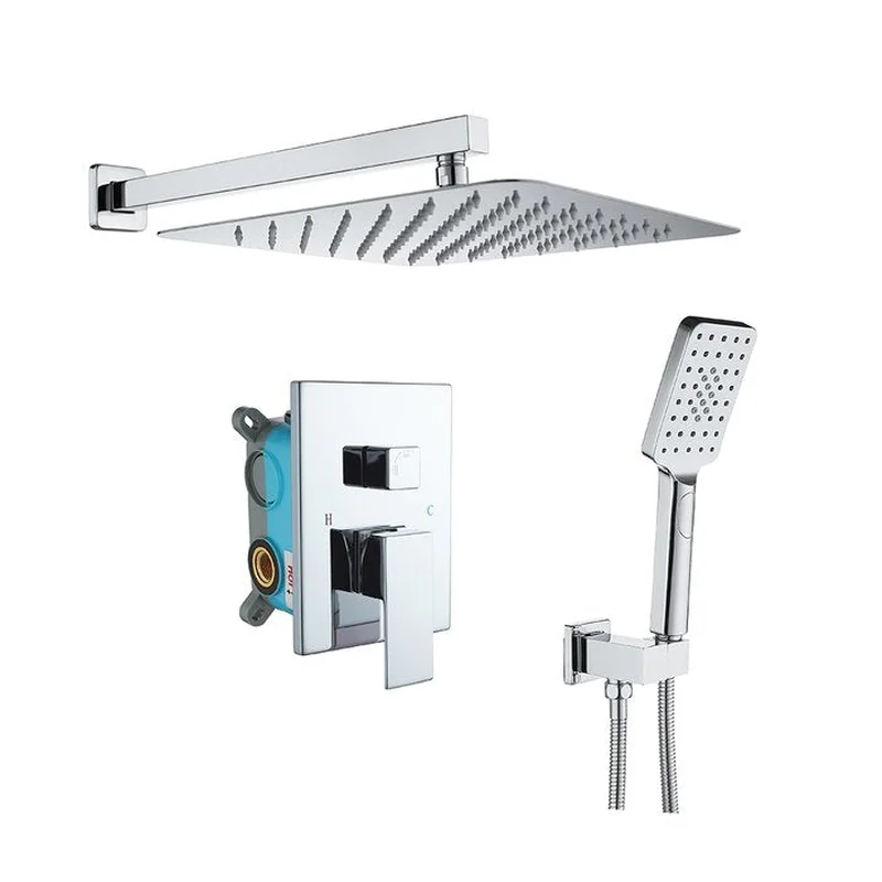 W98102CP-10 Pressure Balanced Complete Shower System with Rough-in Valve