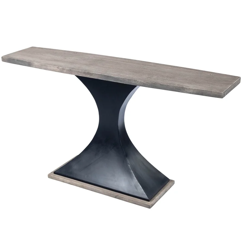 Butler Specialty Company Lidiya Wood & Metal Console Table Gray 5460025