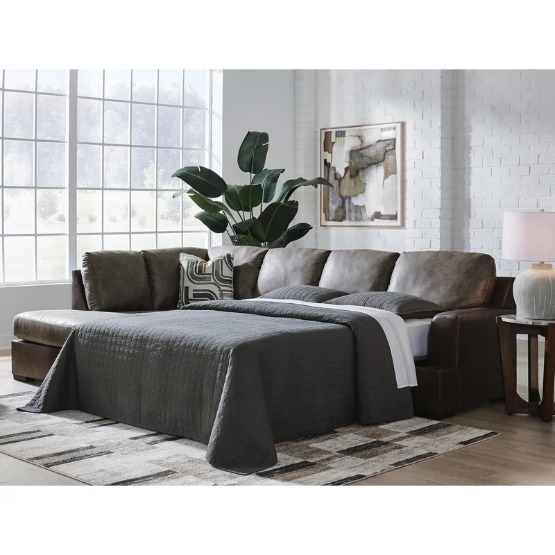 Castille Way 2-Piece Sleeper Sectional with Chaise