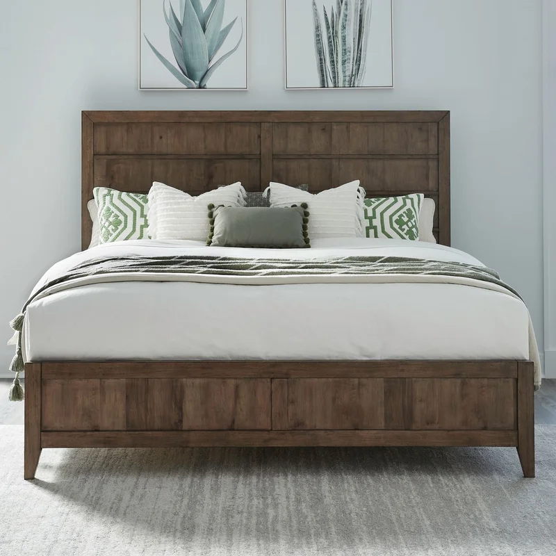 Shaker Lakes King Panel Bed - 936-BR-KPB