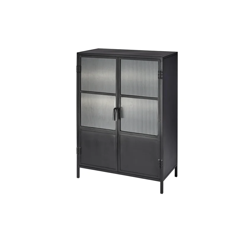Vitrino 2 Door Iron Dresser