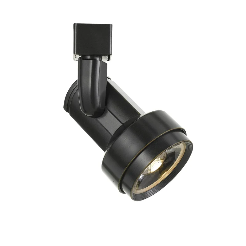 6.25" Height Metal Track Head - Dark Bronze - 17W