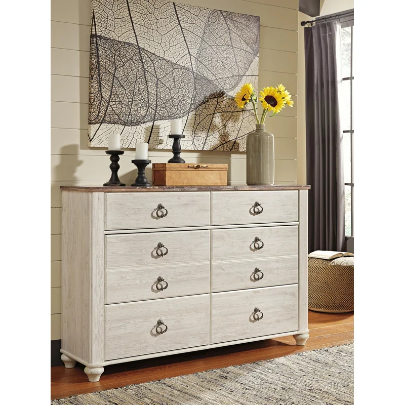Willowton Six Drawer Dresser