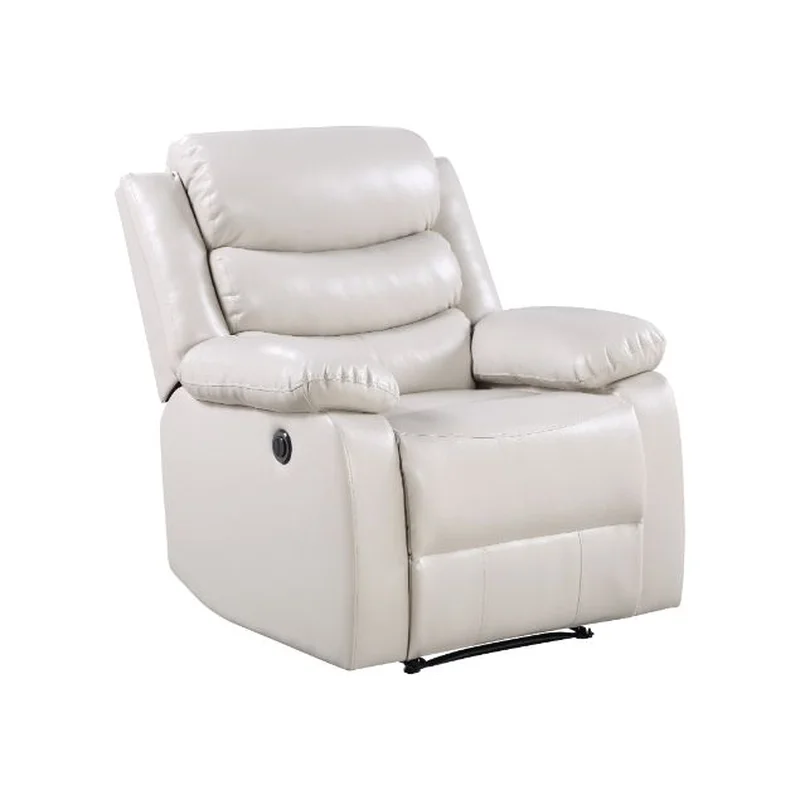 Eilbra Power Motion Recliner 56911 Beige Synthetic Leather | Acme