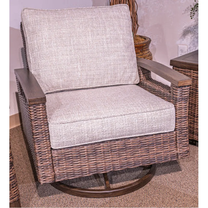 Monterey Point Outdoor Swivel Lounge Chair (Set of 2)