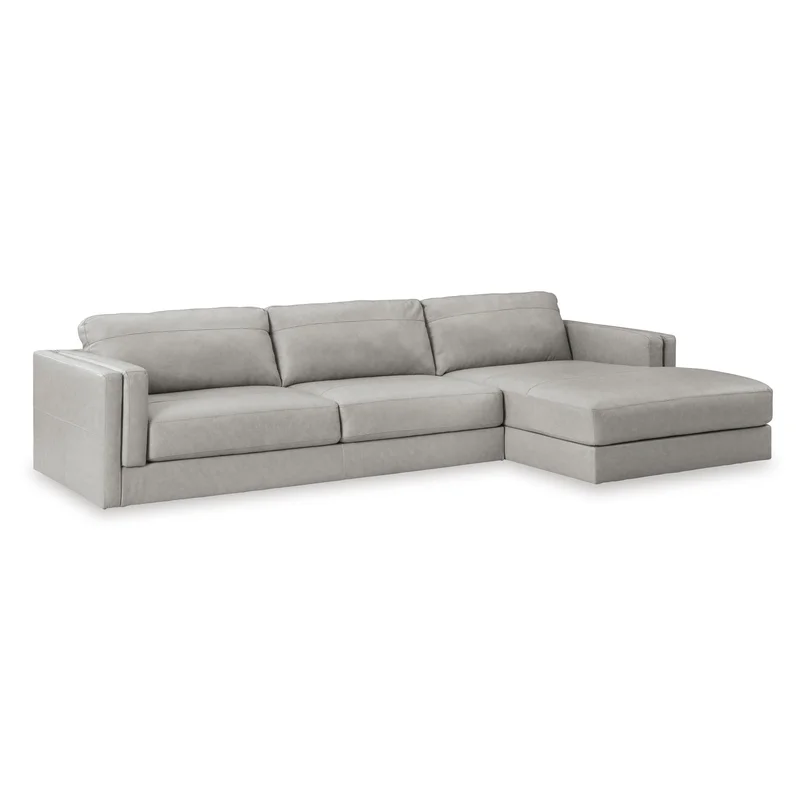 Signature Design by Ashley Amiata 57404S2 2 pc Sectional with Chaise