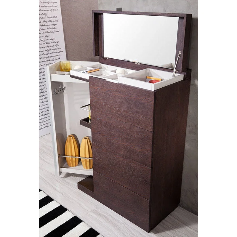 Vig Furniture Modrest Geneva - Modern 2-Tone Oak Multi-Chest