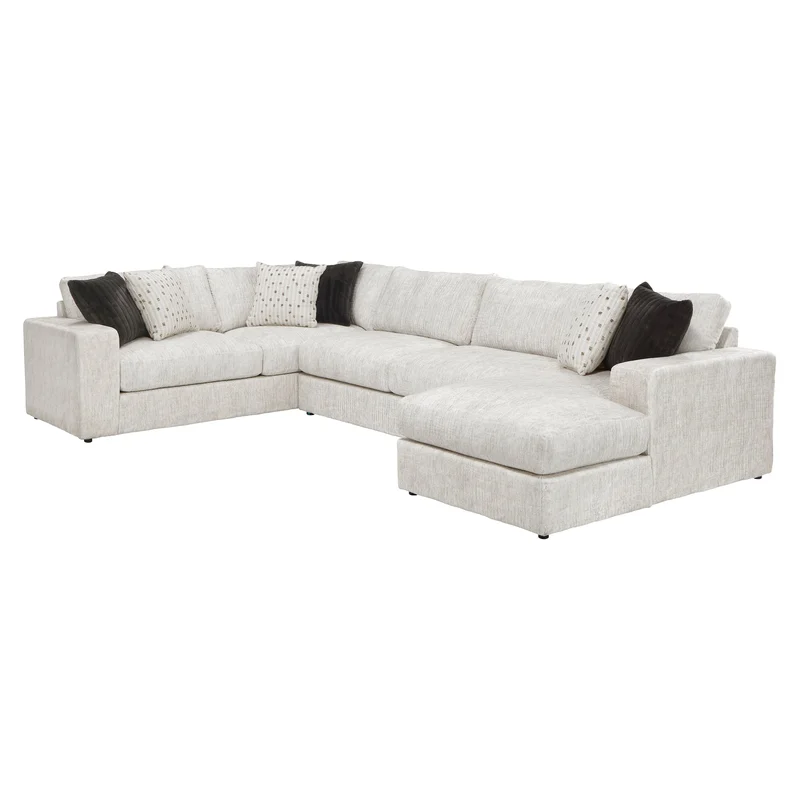 Solace - (3)3-Piece Sectional with Right Chaise