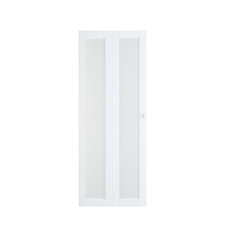 30" x 80" Closet Frame Glass Bi-Fold Doors with Installation Hardware Kit