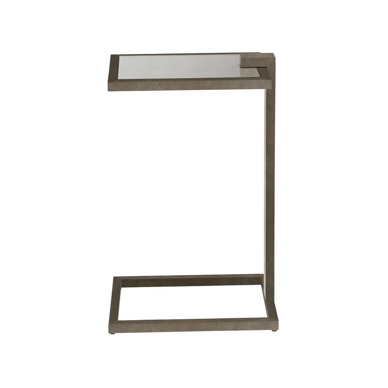 Curated - Garrison Chairside Table - Dark Brown
