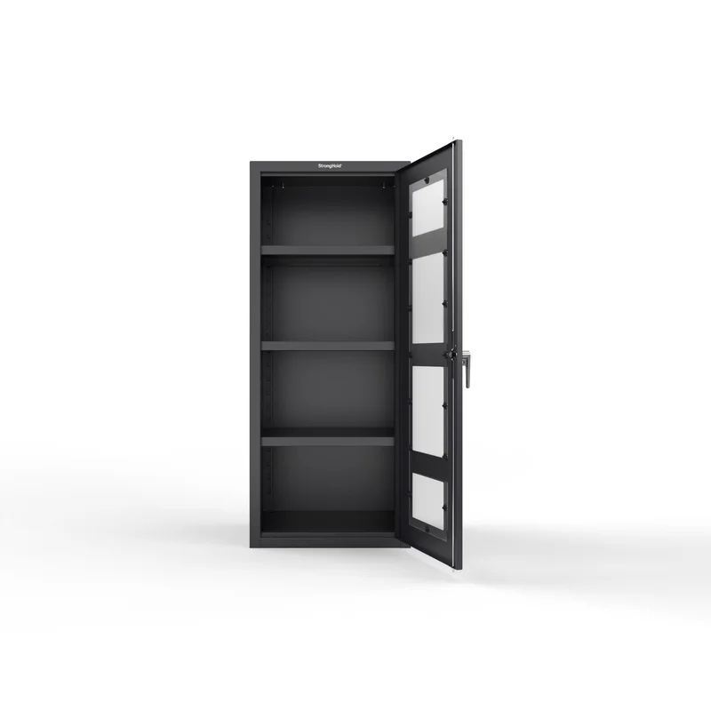 Heavy Duty 18 GA Cabinet with a Clearview Door - 30 in. W x 24 in. D x 72 in. H