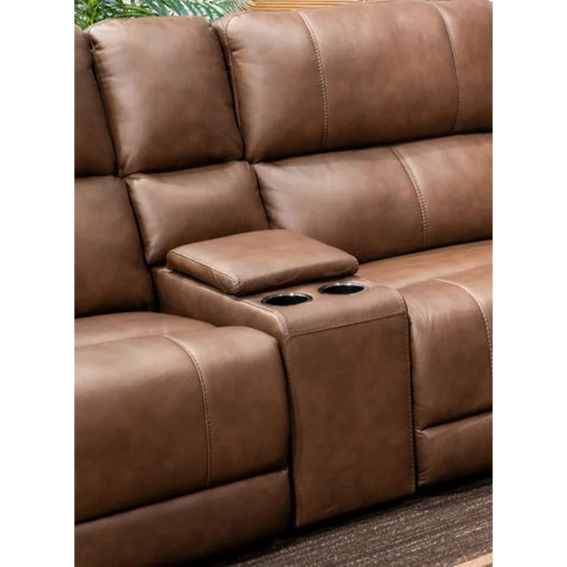 Bleckley Power Reclining Sectional Loveseat with Console