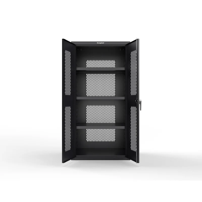 Heavy Duty 18 GA Ventilated Cabinet - 36 in. W x 24 in. D x 72 in. H