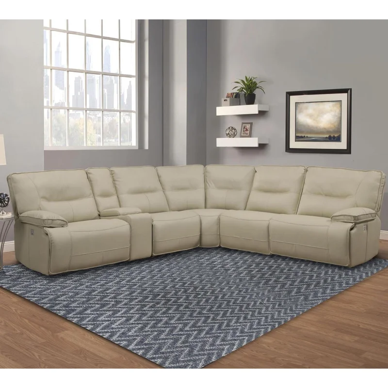 Spartacus 6-Piece Reclining Sectional by Parker House