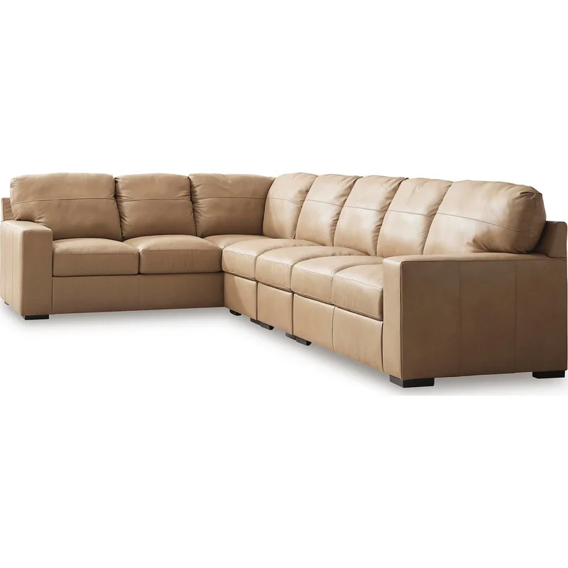 Bandon 4 Piece Sectional - Toffee