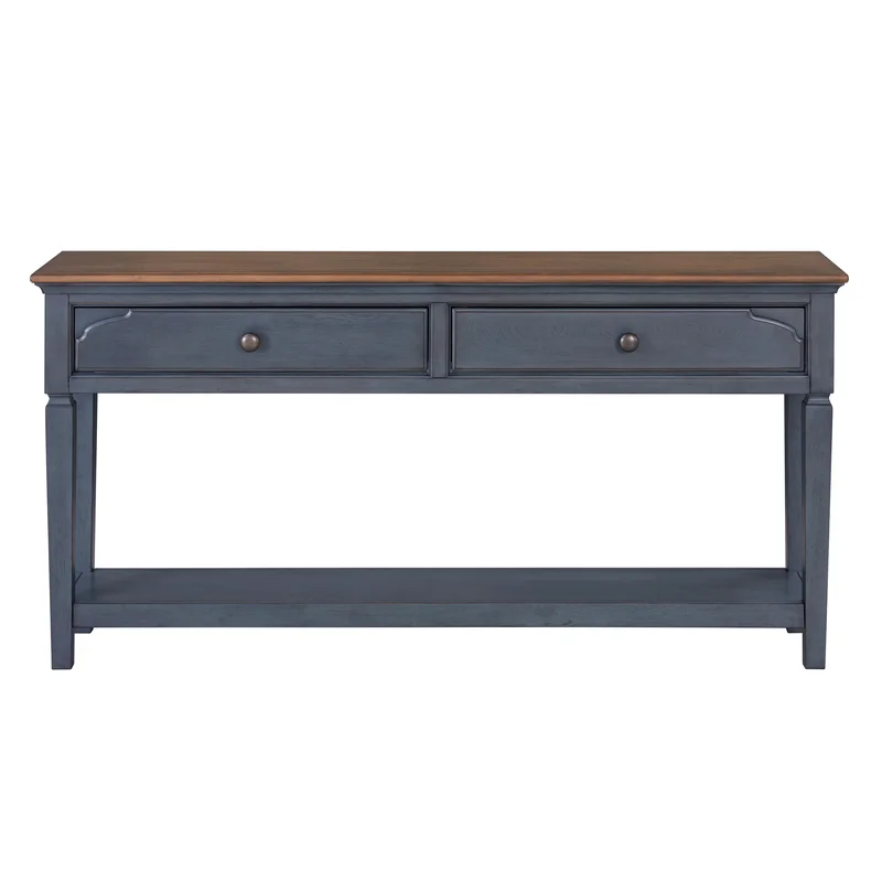Americana - Sofa Table - Corduroy Blue
