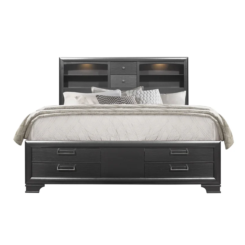 Jordyn - Full Bed - Gray