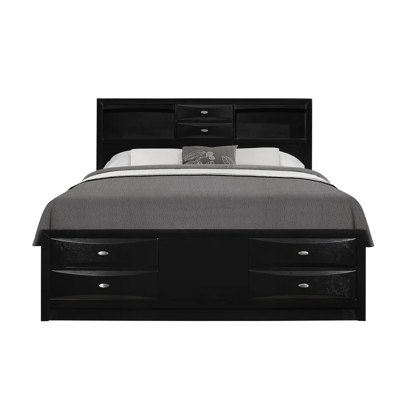 Linda - King Bed - Black