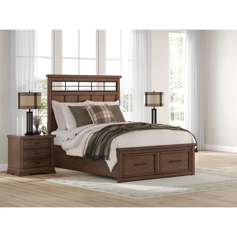 Taffenbrook Queen Panel Storage Bed