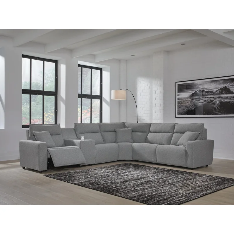 Modmax II 6-Piece Reclining Sectional with Console