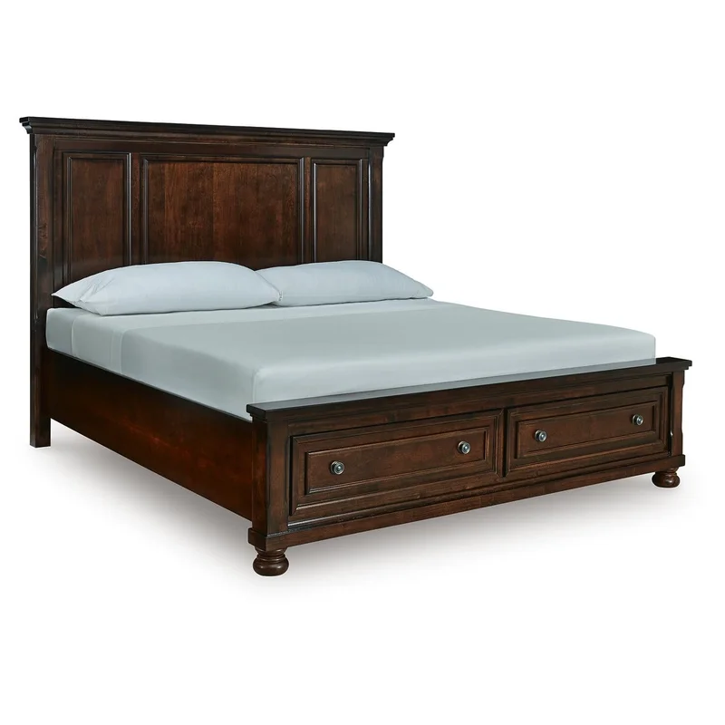 Porter King Panel Storage Bed