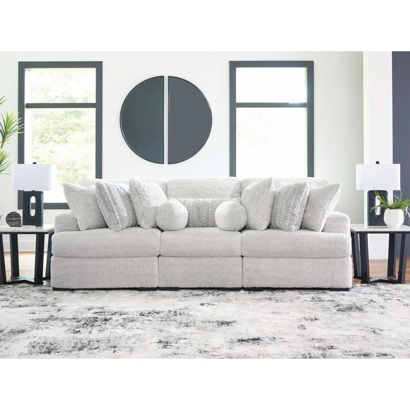 Cuddle Plush 3-Piece Sectional
