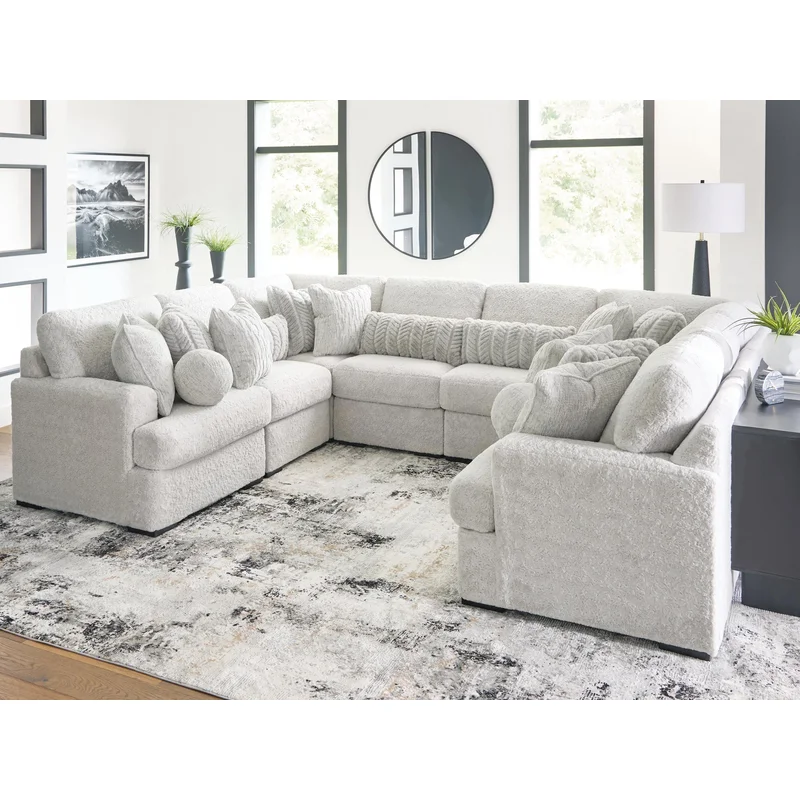 Cuddle Plush 8-Piece Sectional