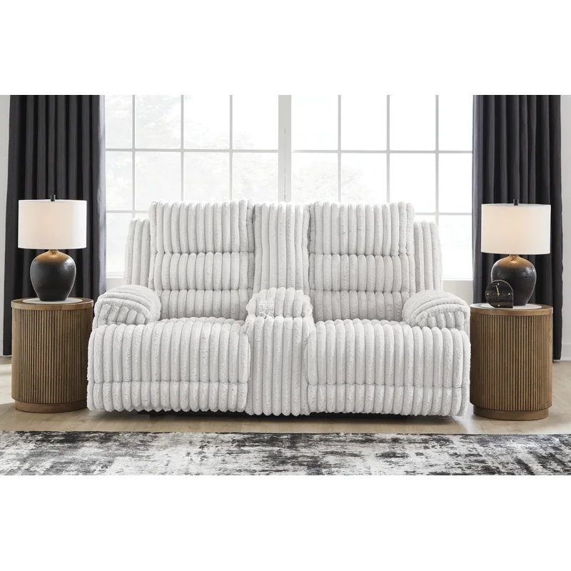 Rhines Falls DBL REC PWR Loveseat w/Console