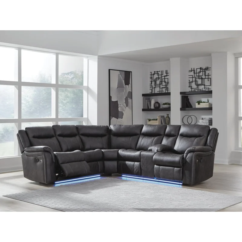 Sultan Meadow 2-Piece Reclining Sectional