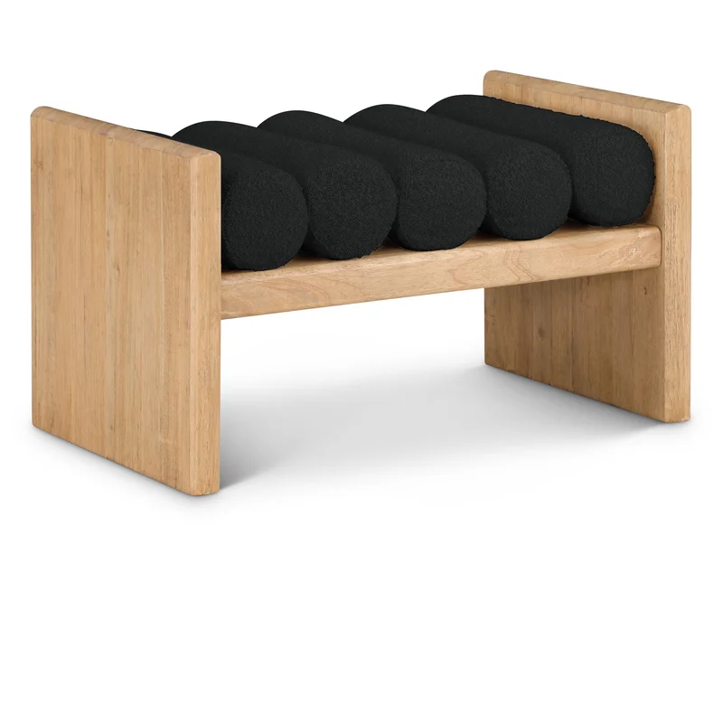 Waverly - Bench With Natural Frame
