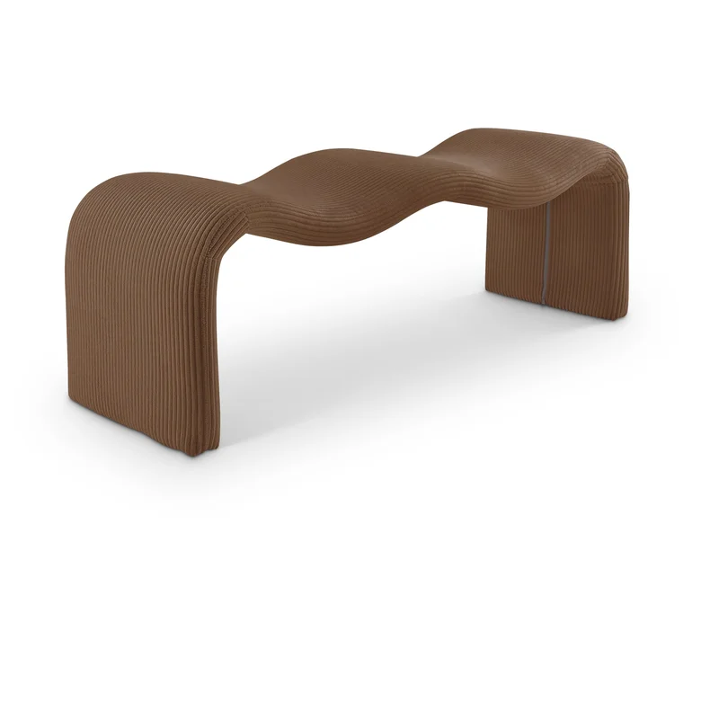 Willow - Corduroy Bench - Saddle
