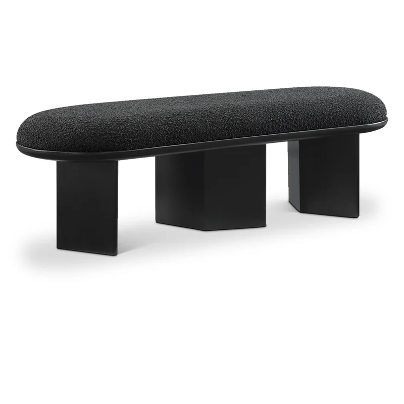 Wilshire - Bench With Black Base