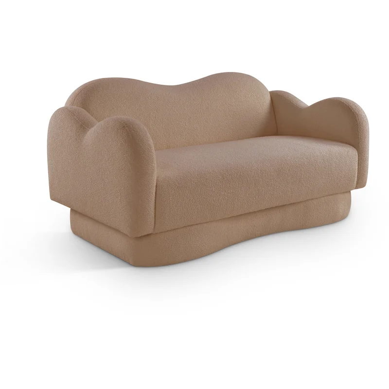 Bloom - Teddy Fabric Loveseat