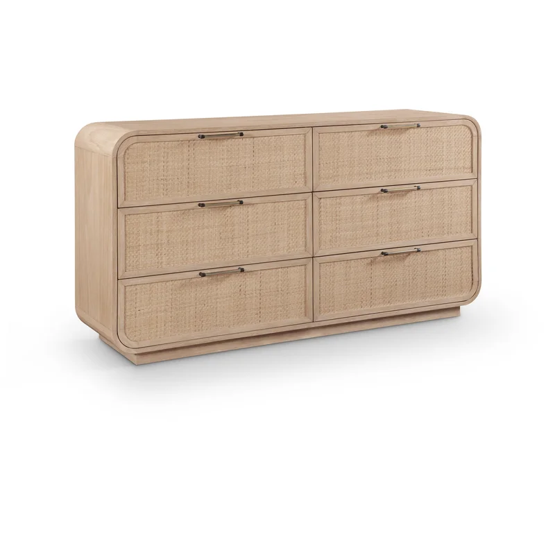 Windsor - Rubberwood Dresser - Natural