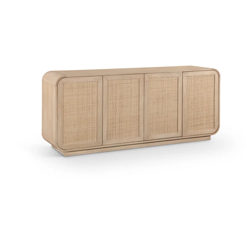 Windsor - 72" Rubberwood Sideboard / Buffet - Natural