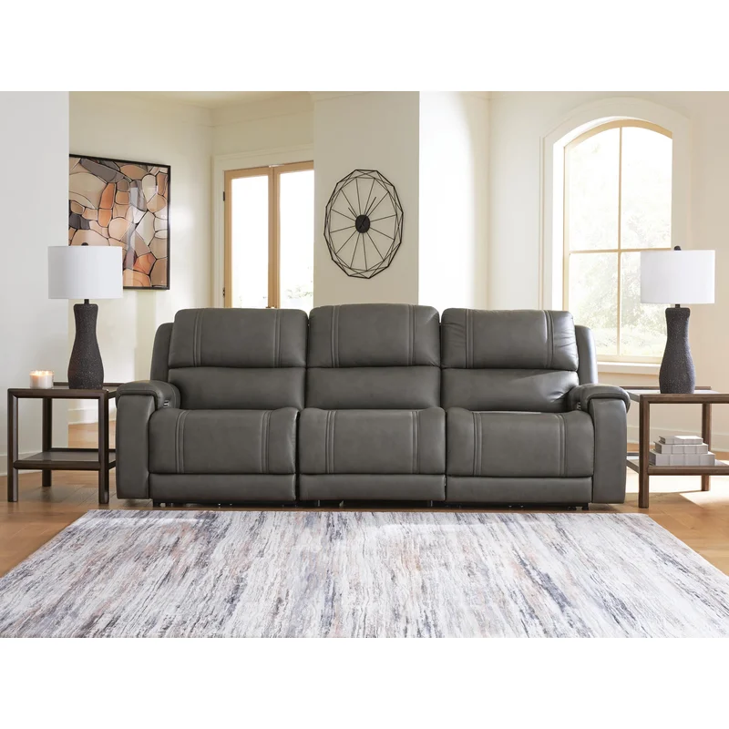 5Z - Pittson 3-Piece Power Sectional Reclining Sofa