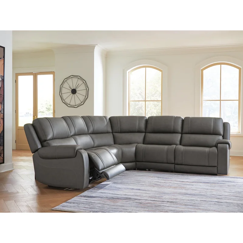 5Z - Pittson 5-Piece Power Reclining Sectional