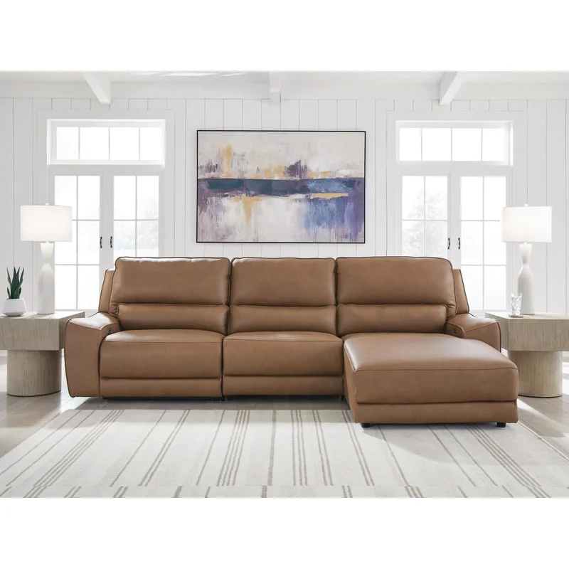 DeepWakes 3-Piece Reclining Sofa Chaise