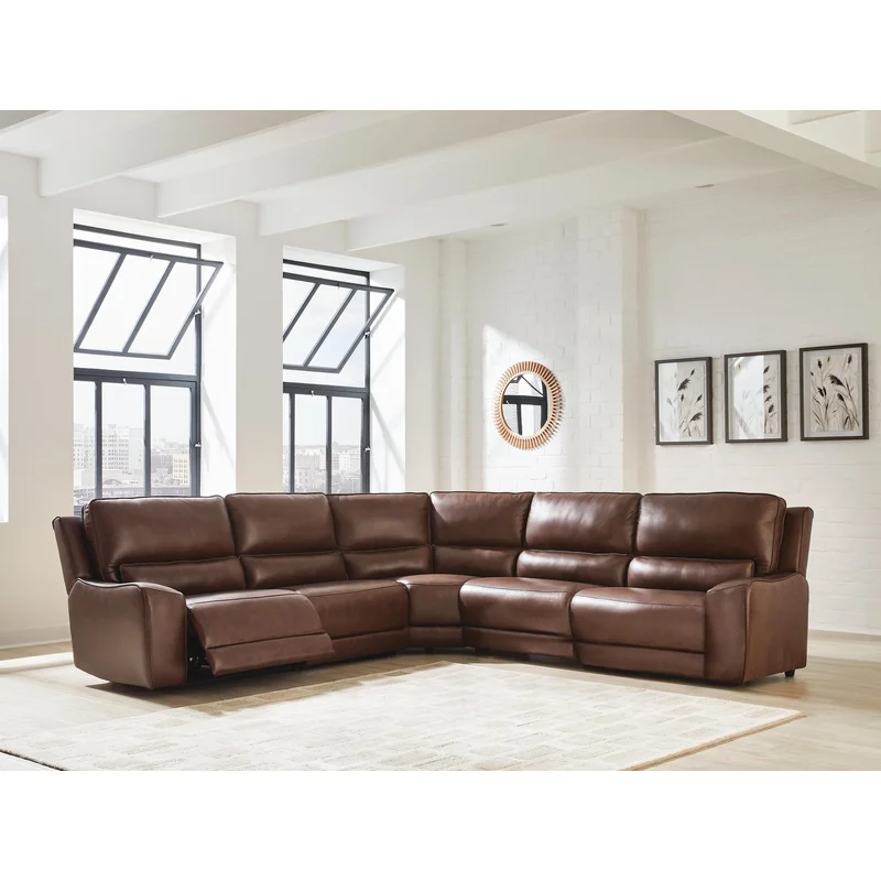 DeepWakes 5-Piece Power Reclining Sectional