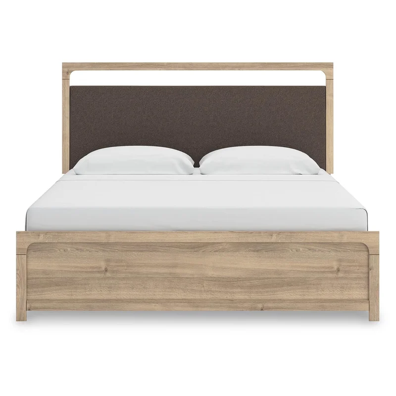 Kinlanni King Upholstered Panel Bed