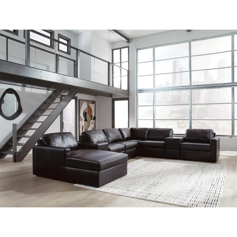 Modmax II 8-Piece Sectional with Chaise and Storage Consoles