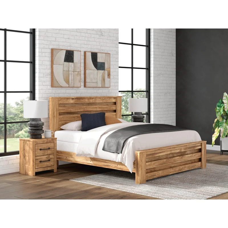 Maystonna King Panel Bed