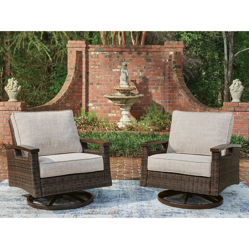 Monterey Point Swivel Lounge Chair (2/CN)