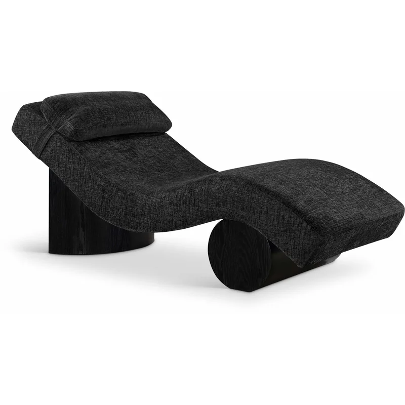 Marcella - Chaise Lounge - Black Base