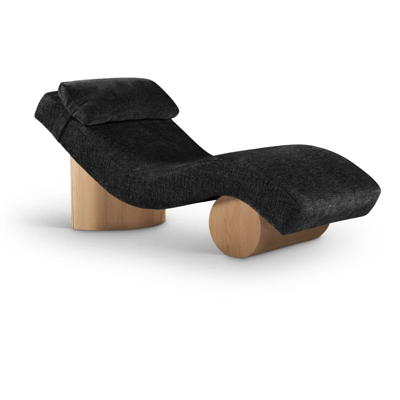 Marcella - Chaise Lounge - Natural Base